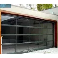 High Quality Glass Panel Sectional Garage Door